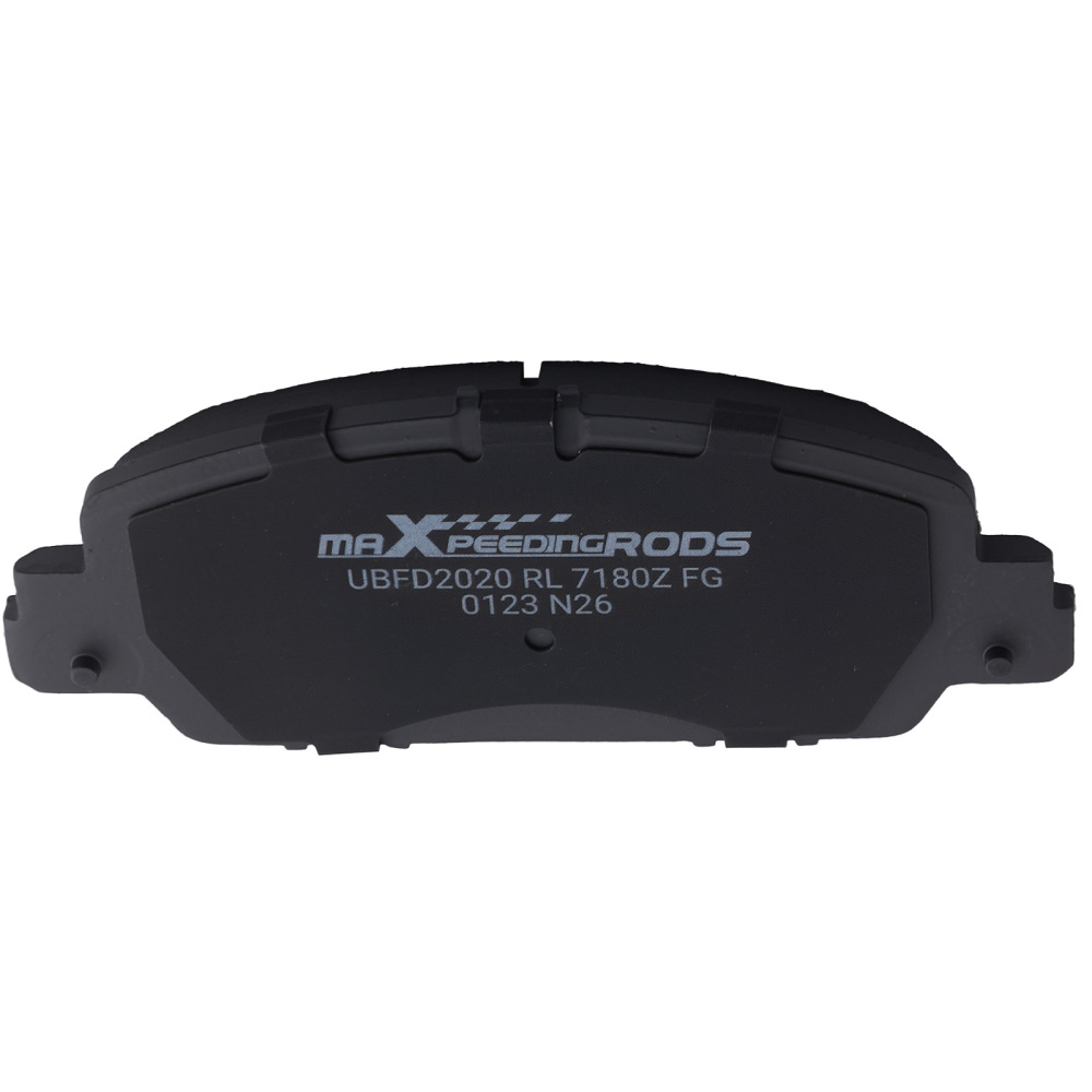 Front and Rear Ceramic Brake Pads compatible for Honda Accord 2013-2017 EX EX-L D1451 D1654