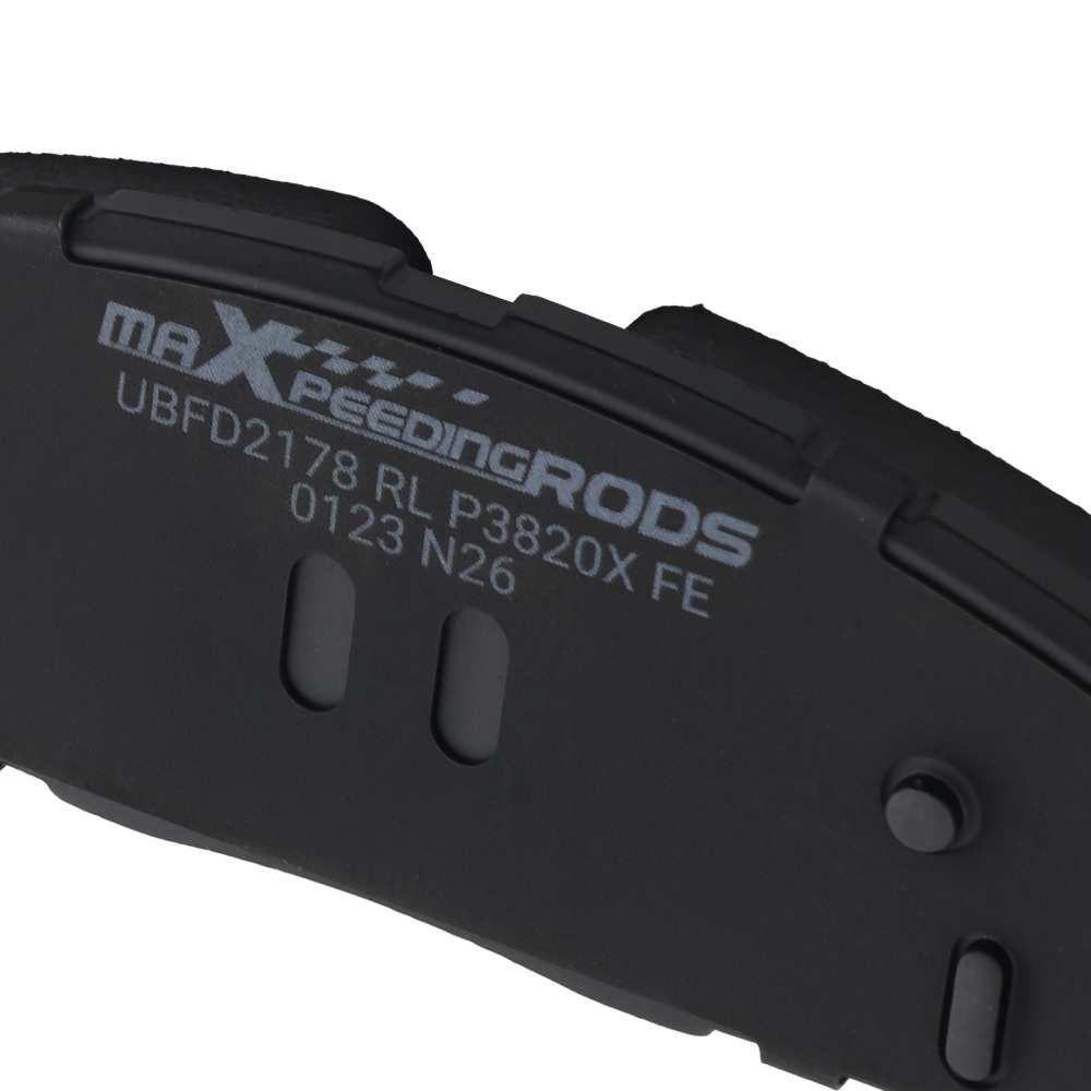 Front Rear Brake Pads Set compatible for Ford Explorer Flex Taurus 2013-2019 w/Hardwares