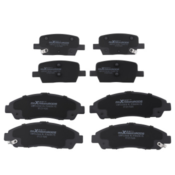 Front Rear Brake Pads Set compatible for Buick Enclave 2018-2020 compatible for Cadillac XT5 2017-2020