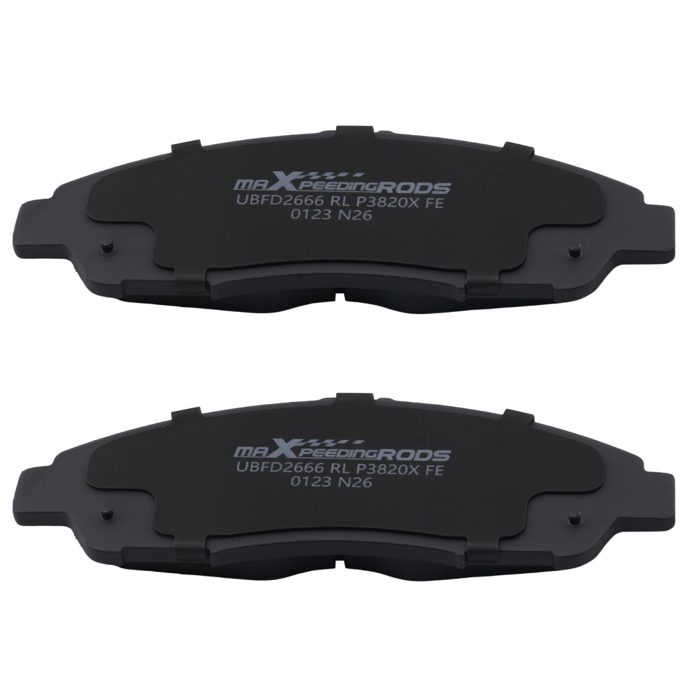 Front Rear Brake Pads Set compatible for Buick Enclave 2018-2020 compatible for Cadillac XT5 2017-2020