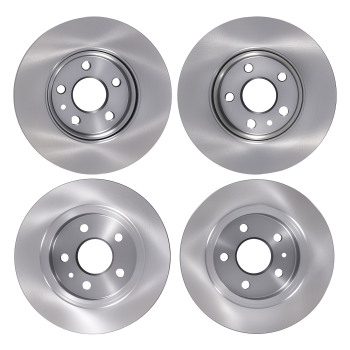 4 Brake Discs 8 Pads compatible for Opel Astra K 1.0L 1.4L 1.6L 2015-2022 Full Kit