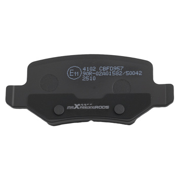 4pcs Rear Brake Pads compatible for Mercedes-Benz A-Klasse 2004-2012 /B-Klasse 2005-2011