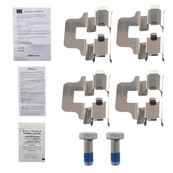 4pcs Rear Brake Pads compatible for Mercedes-Benz A-Klasse 2004-2012 /B-Klasse 2005-2011