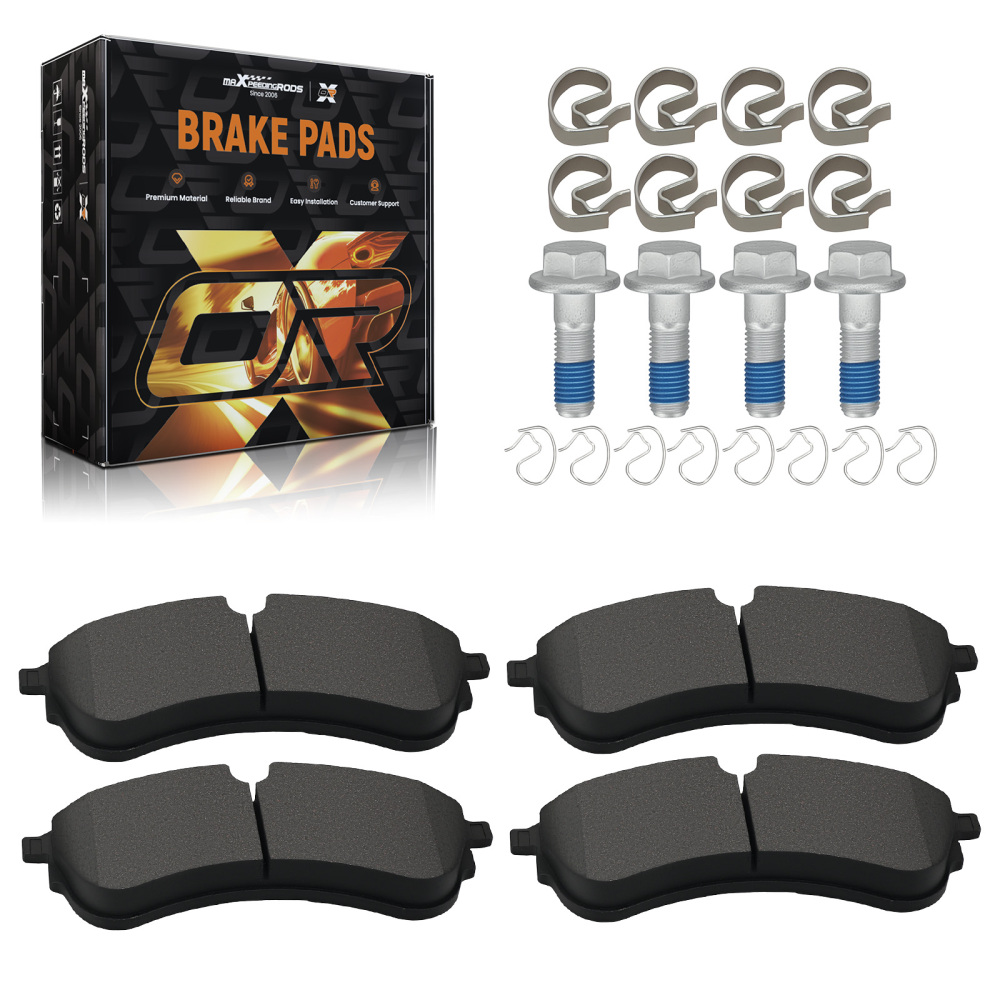 Front Brake Pads Set compatible for VW Crafter SY Van 2.0 TDI RWD 2017-2024 2N0698151A