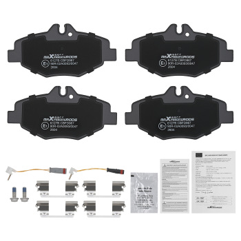 4pcs Front Brake Pads compatible for Mercedes E270/E320/E220 S211 2002-2009 0044207920