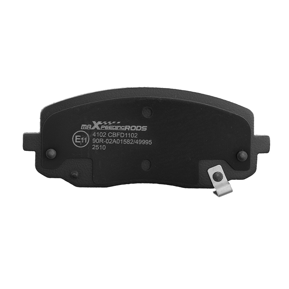 Kit 4 Pastiglie Freno compatibile per Hyundai i10 i20 compatibile per Kia Picanto 5810107A10