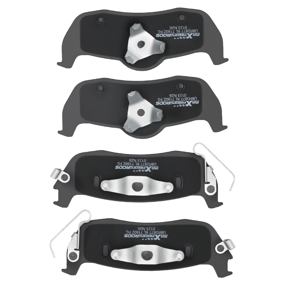 Front Rear Brake Pads Set compatible for Jeep Commander 2006-2010/Grand Cherokee 2005-2010