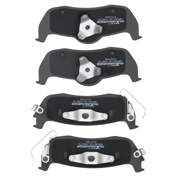 Front Rear Brake Pads Set compatible for Jeep Commander 2006-2010/Grand Cherokee 2005-2010