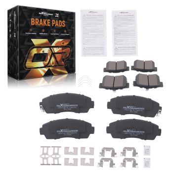 Front Rear Ceramic Brake Pads Set compatible for Honda CR-V 2012-2016/Crosstour 2012-2015
