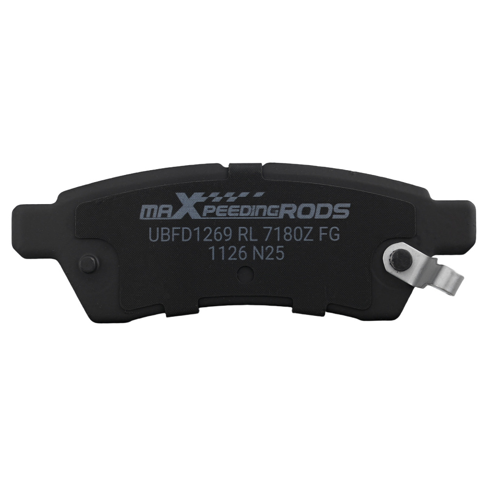 Front Rear Ceramic Brake Pads compatible for Nissan Frontier 2005-2024/Xterra 2005-2015