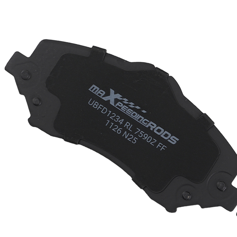 8Pcs Front Rear Brake Pads compatible for Dodge Nitro 2007-2012 compatible for Jeep Wrangler 2007-2017