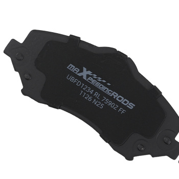 8Pcs Front Rear Brake Pads compatible for Dodge Nitro 2007-2012 compatible for Jeep Wrangler 2007-2017