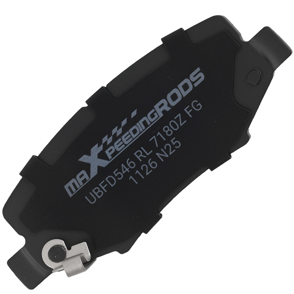 8Pcs Front Rear Brake Pads compatible for Dodge Nitro 2007-2012 compatible for Jeep Wrangler 2007-2017