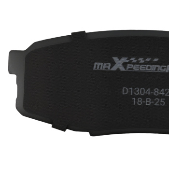 RearFront Brake Pad compatible for Lexus LX570/ Compatible for Toyota Sequoia 2008-2021D1303 D1304