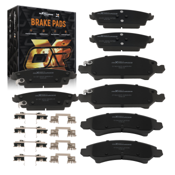 FrontRear Ceramic Brake Pad compatible for Cadillac Escalade ESV 2015-2020 P-1363 P-1707