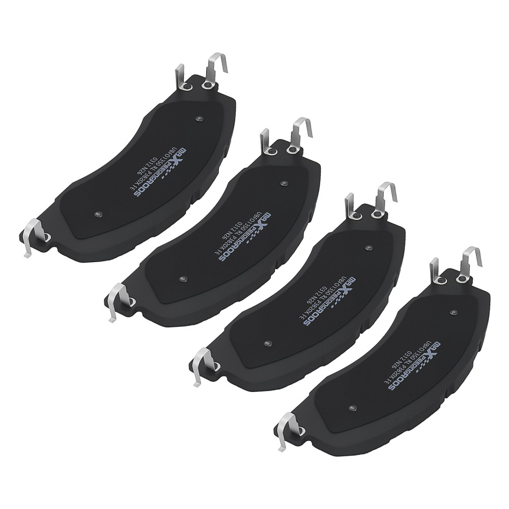 Front Rear Brake Pads Set compatible for Dodge Ram 2500/3500 2009-2010/Compatible for Ram 1500 2012 P1399