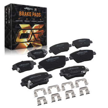Front Rear Ceramic Brake Pads Set compatible for Hyundai Sonata 2011-15/Compatible for Kia Optima 2011-16