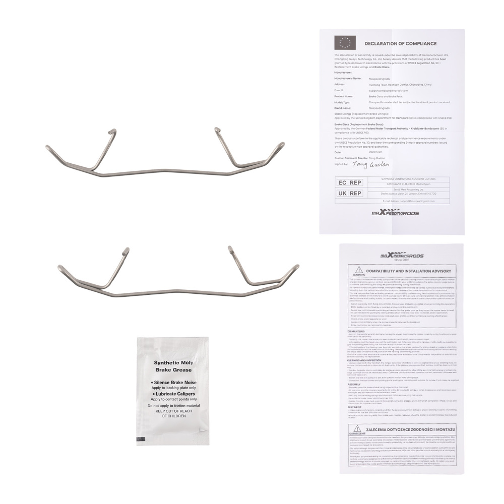 Front Brake Pads Set compatible for Audi A4 B5 B6 B7 1994-2009 4B0698151AB 4B0698151E