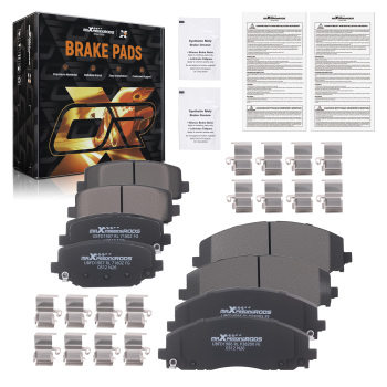 Front Rear Disc Brake Pads Set compatible for Chrysler TownCountry 12-16 compatible for Ram C/V 2012-15