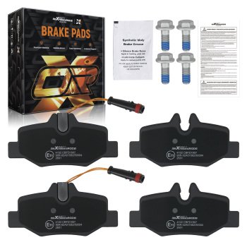 New Rear Brake Pads Set compatible for Mercedes Vito Van W639 2003-2022 0004216210