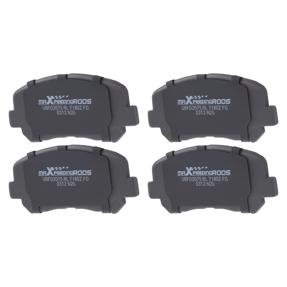 Front Rear Ceramic Brake Pads Set compatible for Mazda CX-5 2016-2024 2.0L 2.5L P1623 P1846