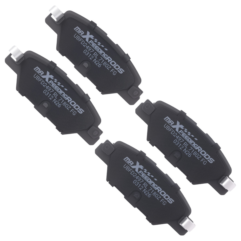 Front Rear Ceramic Brake Pads Set compatible for Mazda CX-5 2016-2024 2.0L 2.5L P1623 P1846