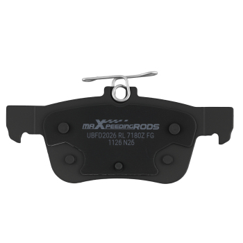 Front Rear Ceramic Brake Pads compatible for Ford Fusion 2013-2018/Compatible for Lincoln MKZ 2013-2020