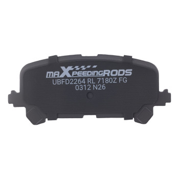 Front Rear Disc Brake Pads Set compatible for Acura MDX 2014-2016 compatible for Honda Pilot 2016-2022