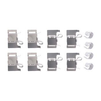 Front Rear Ceramic Brake Pads Set compatible for Jeep Cherokee 2014-2022 P1734 P1843