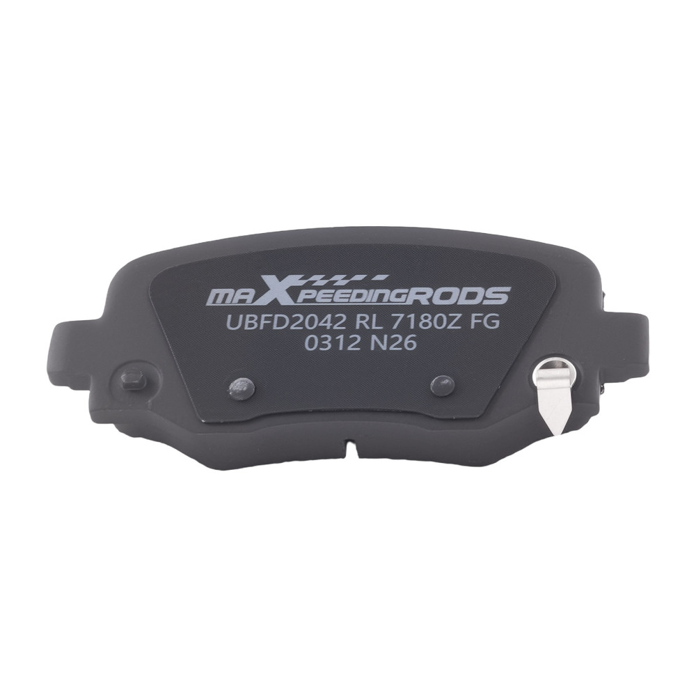 Front Rear Ceramic Brake Pads Set compatible for Jeep Cherokee 2014-2022 P1734 P1843