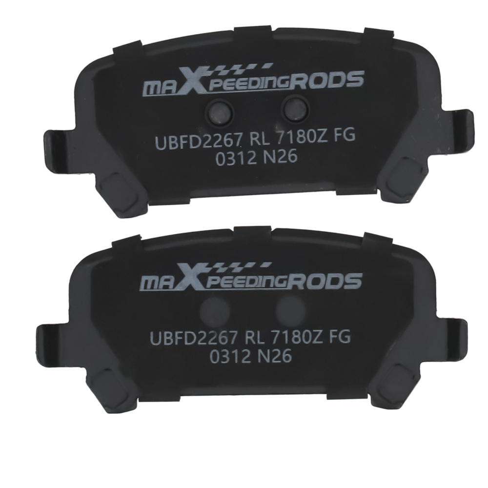 Front Rear Ceramic Brake Pads Set compatible for Chevrolet Colorado GMC Canyon 2015-2020