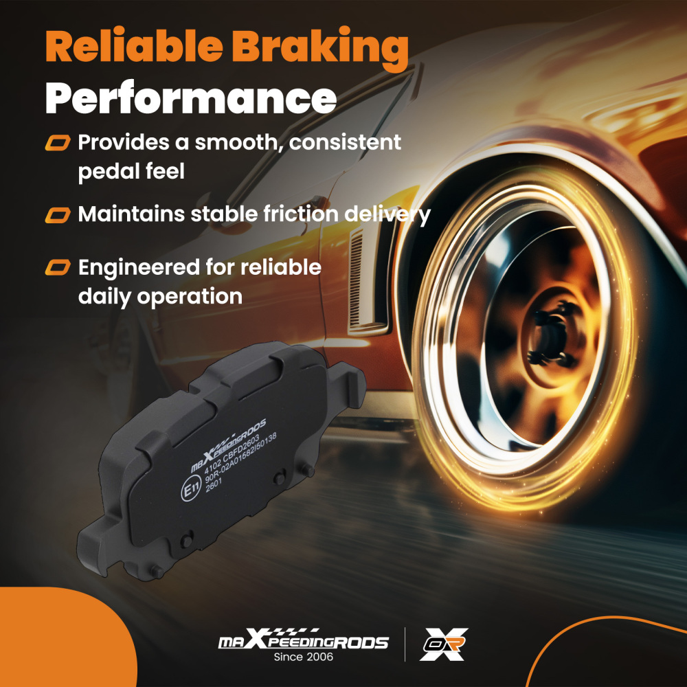 Rear LeftRight Brake Pads compatible for Vauxhall Insignia MkII/Astra 2015-2022 13517515