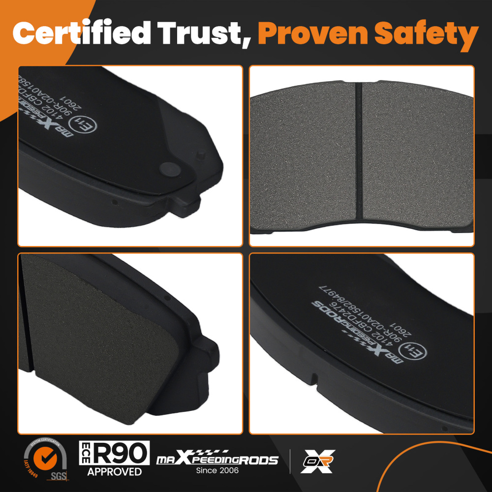 Front LeftRight Brake Pads compatible for KIA Optima Saloon 2015-2019 58101C1A20