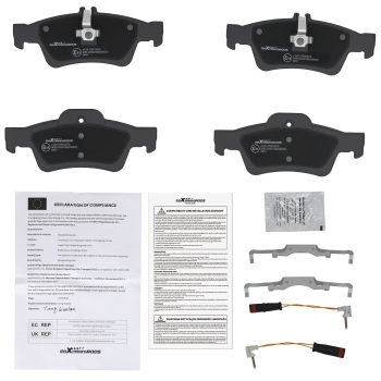 4x Rear Brake Pads Kit compatible for Mercedes E-Class/CLS/S-Class 1998-2017 0044204420