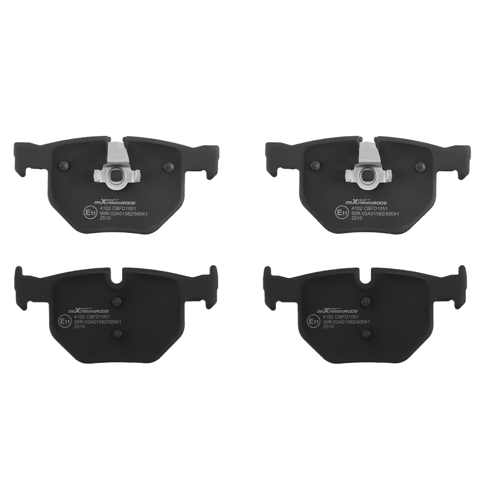 Kit 4 Pastiglie Freno compatibile per BMW 520i 523i 525i 530i E60 E61 34216763044 03-2010