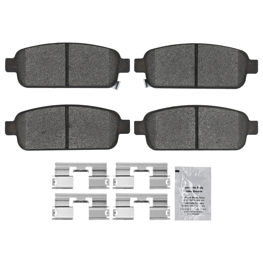Rear LeftRight Brake Pads compatible for Chevrolet Volt/Compatible for Opel Ampera R12 2011-2014 542039