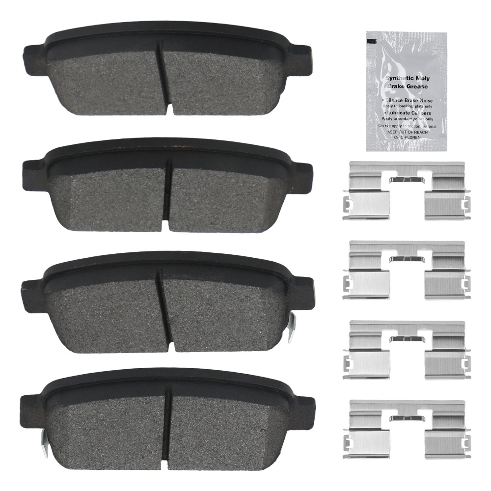 Rear LeftRight Brake Pads compatible for Chevrolet Volt/Compatible for Opel Ampera R12 2011-2014 542039