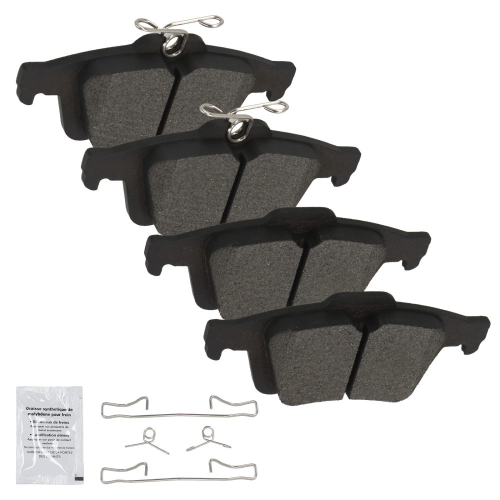 Rear Brake Pads Kit compatible for Volvo V50 S40 compatible for Mazda 3 Ford Focus C-Max 2004-2019 1324300