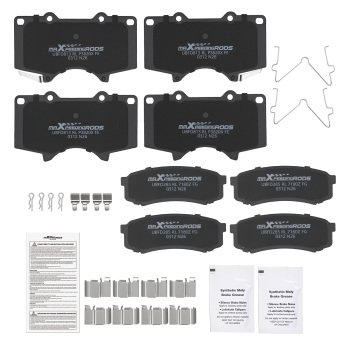 Front Rear Ceramic Brake Pads Set compatible for Lexus GX460 2010-2023 GX470 2003-2009 P606