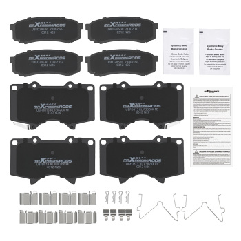 Front Rear Ceramic Brake Pads Set compatible for Lexus GX460 2010-2023 GX470 2003-2009 P606