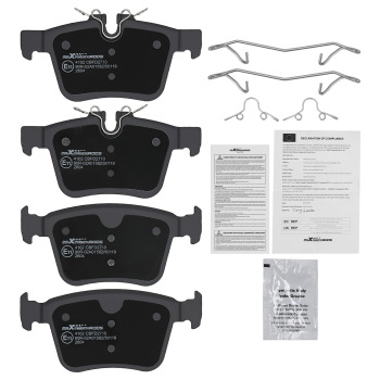 Rear Brake Pads Kit compatible for Land Rover Velar compatible for Volvo XC60 2017-2023 LR090707 Steel