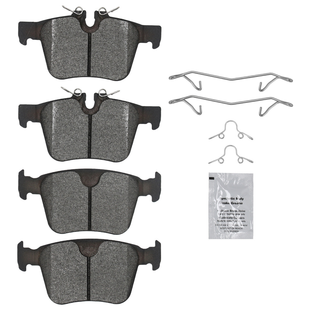 4pcs Rear Brake Pads compatible for Volvo V60/Compatible for Volvo XC90/Compatible for Jaguar E-Pace 2014-2023 LR095295