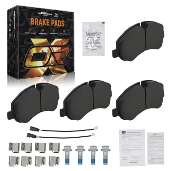 New Rear Brake Pads Set compatible for Ford Transit Van FCD FDD 2013-On BK212K021AB