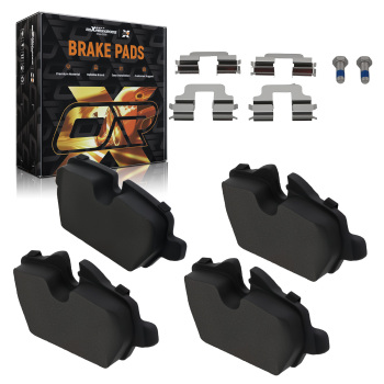 Rear Brake Pads Set compatible for BMW 1 E87/Compatible for BMW 3 E90 2004-2011 34216767145 Direct Fit