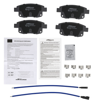 Rear Left+Right Brake Pads compatible for Ford Transit Chassis Cab 2006-2014 1433958