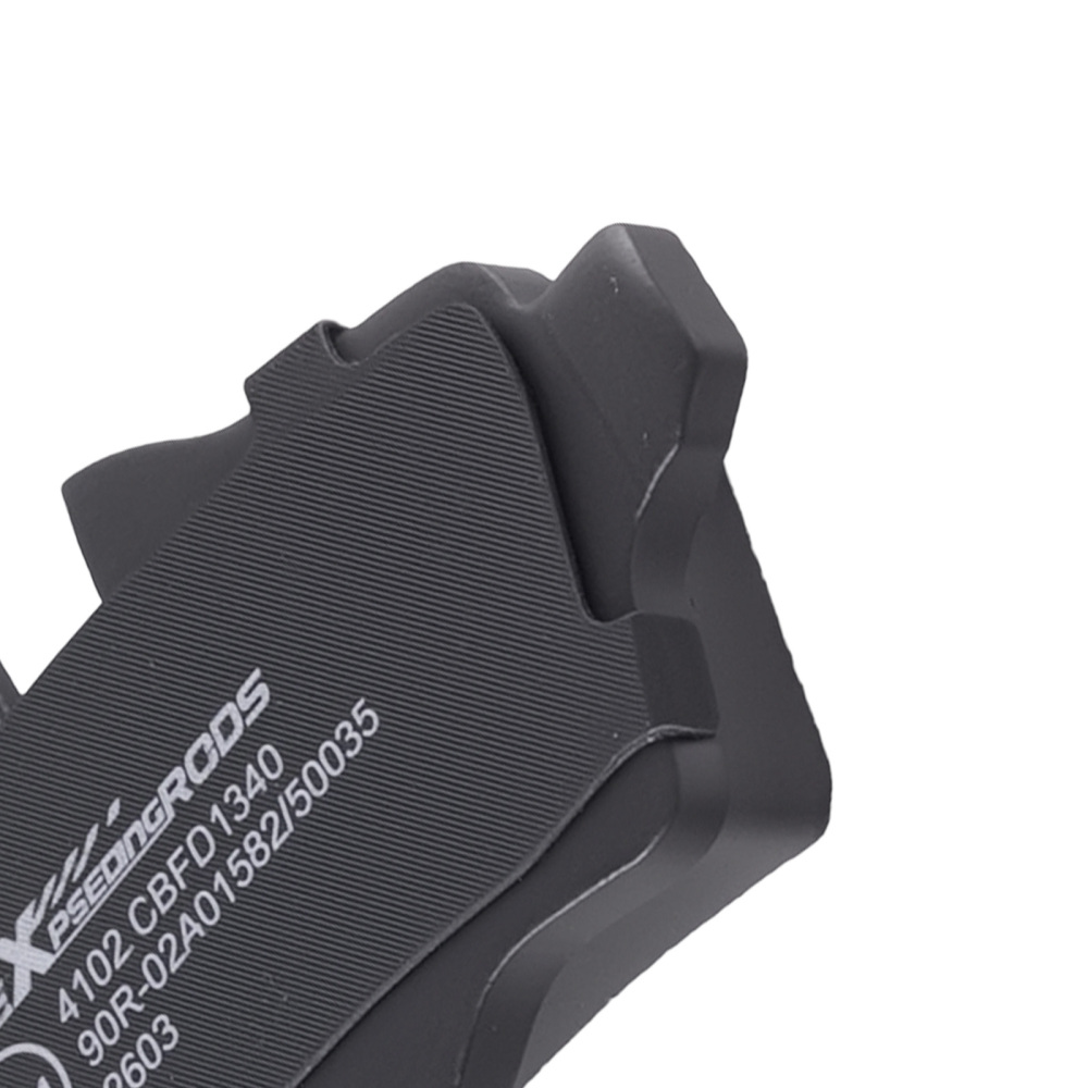 Rear Left+Right Brake Pads compatible for Mini R56 R58 R59 2006-2015 34212289155 Steel