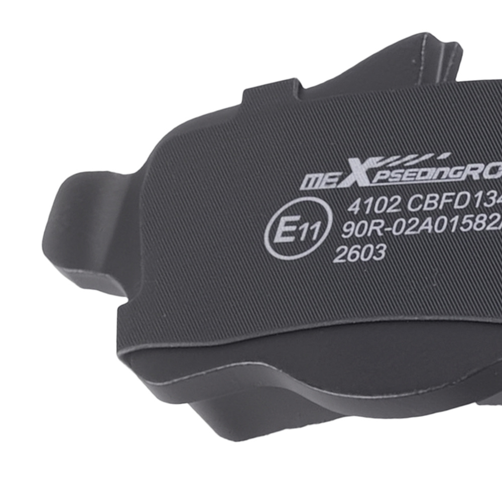 Rear Left+Right Brake Pads compatible for Mini R56 R58 R59 2006-2015 34212289155 Steel