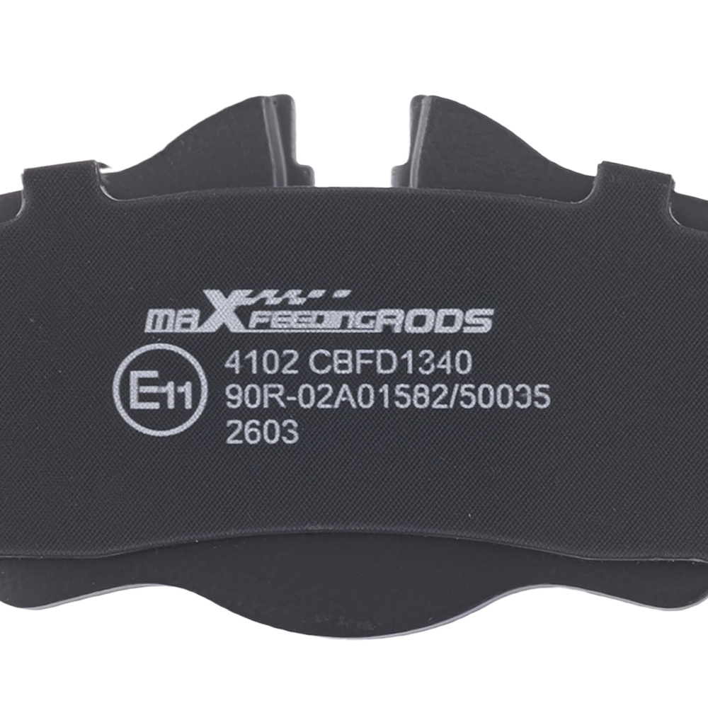 Rear Left+Right Brake Pads compatible for Mini R56 R58 R59 2006-2015 34212289155 Steel