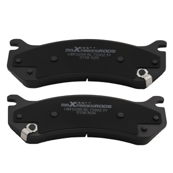 Front Rear Ceramic Brake Pads Set compatible for Chevrolet Avalanche compatible for Silverado Suburban