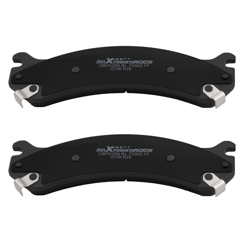 Front Rear Ceramic Brake Pads Set compatible for Chevrolet Avalanche compatible for Silverado Suburban